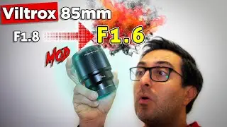 Viltrox 85mm E mount F1.8 to F1.6 firmware Mod