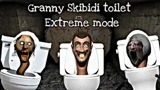 Granny and Spider Angelina becomed Skibidi toilet  (Extreme mode)