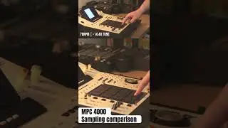 MPC 4000 Sampling Comparison 1/4 