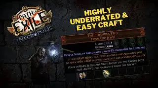 [POE 3.24] Easy Profit Crafting Perandus Pact (OP Underrated Jewel)
