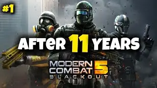 Playing Modern Combat 5 after 11 years of it's launch | Dead Servers filled with hackers .