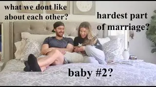 HUSBAND AND WIFE Q&A | ANSWERING YOUR QUESTIONS 2020