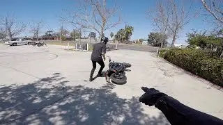 Harley Davidson Unprofessional Ride, Review and drop!