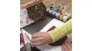 Рисование Хохломская роспись Для детей 5-6 лет