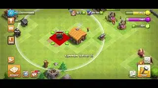 Starting from scratch COC day 1 Game play, Starting to play COC in 2024 #clashofclans