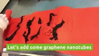 Conductive, strong EPDM with nanotubes