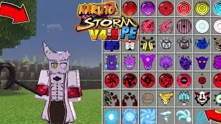 Новый Мод Naruto Storm PE V4.5 В Майнкрат ПЕ // Новое Обновление Наруто Мода