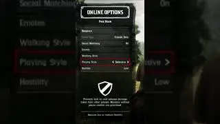 🛡️How Turn On Defensive Mode RDR2