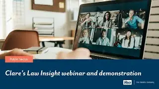Clare's Law Insight webinar and demonstration