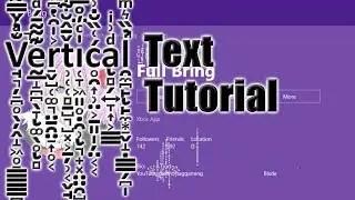X̝͕̪̪̅̄̅̌͛͐̾b͆͗̃̈́̌ͦo͊̾x̒͛̓ͤ͑̂ One | How To Get Vertical Text In Your Name