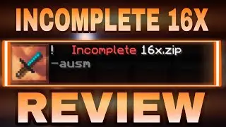 The Smoothest pvp TexturePack Incomplete 16x! REVIEW
