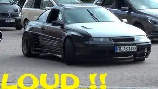 (HD) Opel Calibra Widebody....WHAT A SOUND !!!
