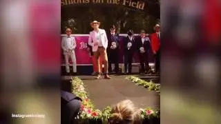 Dave from married at first site shows off his runway style