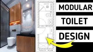 Toilet Design Kaise Kiya Jata Hai | Toilet Design 3Ds Max | 3Ds Max