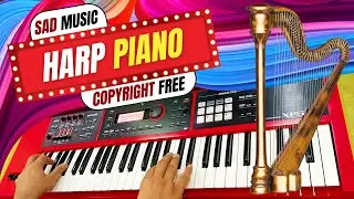 Harp Piano Sad Music | Copyright Free - Emotional Music