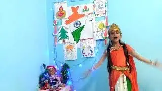 LIBA WON 1ST POSITION IN HINDI SOLO POEM RECITATION class 2