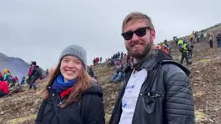 Volunteers Visit a Volcano in Iceland