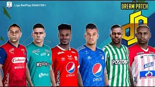 FACES DE LA LIGA COLOMBIANA | DREAM PATCH V3 | PES 2021