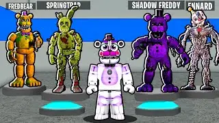 Playing as EVERYONE in Fredbear's Mega Roleplay Roblox