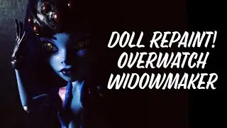 Doll Repaint! Widowmaker from Overwatch COLLAB