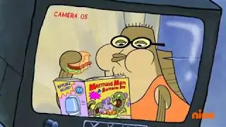 Bubble Bass Eating A Krabby Patty On The Toilet