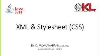 EP0001: XML and Style Sheet (CSS) using Redhat Codeready Studio and JBOSS EAP 7