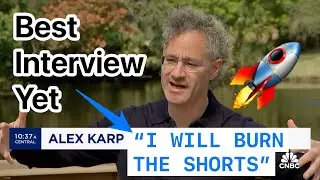 ALEX KARP PROMISES TO BANKRUPT SHORT SELLERS!