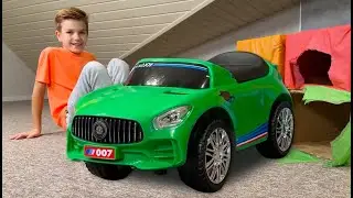 Mark and cars with big wheels - 30 minute video