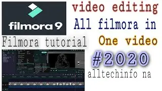 Full filmora editing in one video | 20 minute all filmora seekhe | filmora editing video