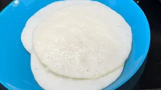 Quick Soft Dosa. Rice Pan Cake. Gluten free.