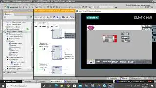 TIA Portal:  HMI Motor icon animation using Integer tag | Lesson-10