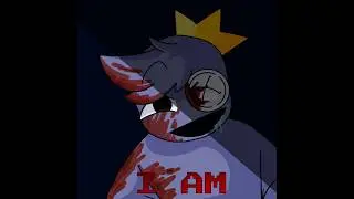 I am cannibal / rainbowfriends blue #animation #shorts #recommended #meme #roblox #blue