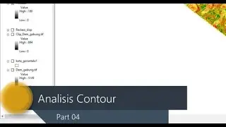 Tutorial Analisis Data Kontur pada Aplikasi ArcGIS