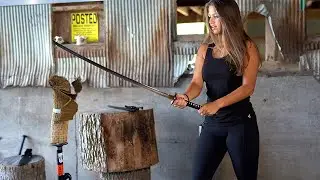 COLD STEEL DEADLIEST WEAPONS GOLD LION KATANA