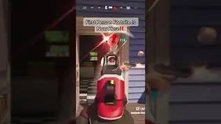 First person Fortnite looks INSANE!!!