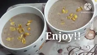 Healthy Ragi Recipe #easyrecipesofanjali #ragi #ragirecipe
