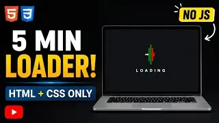 Build a Stunning Loading Page in Just 5 Minutes! 🔥