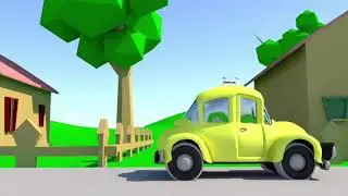 Cartoony Yellow Beetle
