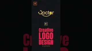 How to design Creative Logo | in Adobe Illustrator. #logodesign #tutorial #illustrator