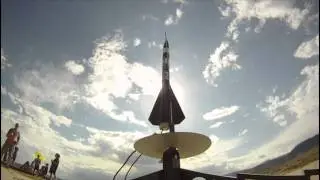 Cub Scout Rockets: GoPro View! (up close slow motion)