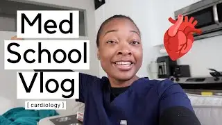 MED SCHOOL VLOG | cardiology, fourth year