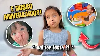 VAI TER FESTA PRA VALENTINA E PRO NOAH ?! * está chegando o nosso aniversário *