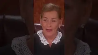 Don't fib in Judge Judy's court! #shorts