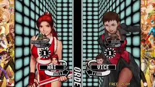 Capcom vs SNK - Mai / Morrigan arcade mode