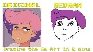 [She-Ra Discord] Drawing She-Ra Memes in 2 Mins