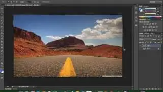 Desert Car Photoshop Speed Art