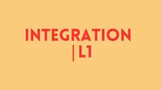 Integration | L1