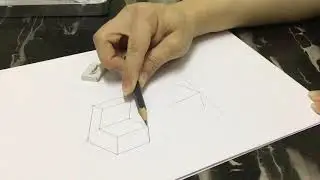 Freehand sketch pictorial