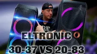 Сравнил портативные караоке колонки  Eltronic 30-37 с 20-83