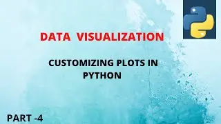 Matplotlib tutorial 3-How to customise the plots in python | Naming the plots ,axes| Saving the plot